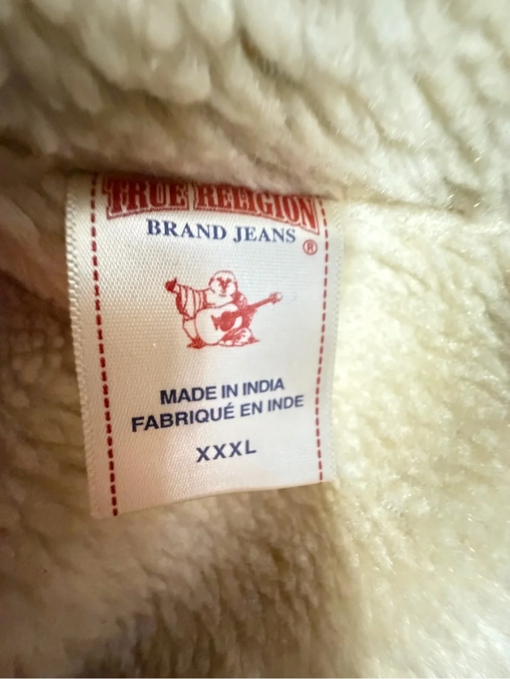 True Religion Sherpa Lined Plaid Flannel Shirt Jacket XXXL Western Shacket B318